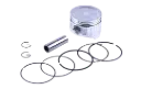 Piston Set with Ring, For 4 stroke 9 HP (177F) Petrol Power Tiller / Cultivator