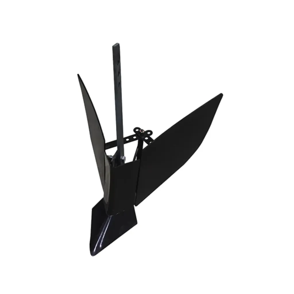 Power Weeder Ditcher/Furrower/Ridger Attachment | Adjustable Hardened Steel | 5-9 HP Compatible
