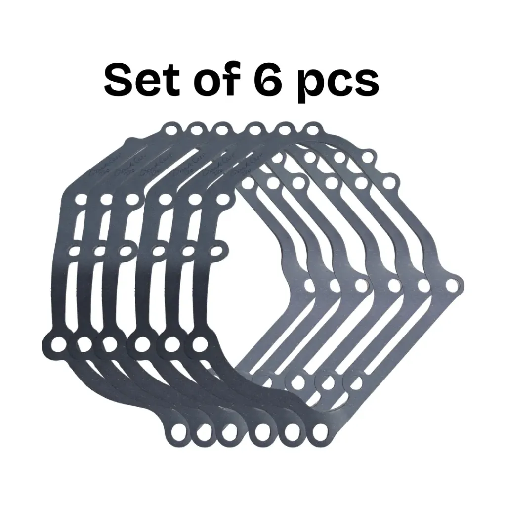 Crankcase Cover Gasket (6 Pcs) for 4 Stroke 7Hp 170F Petrol Power Weeder/Tiller