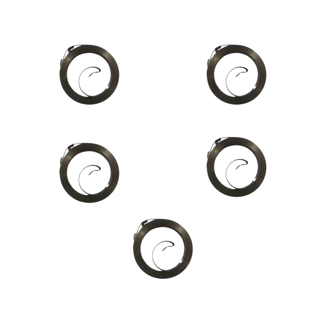 Recoil Starter Spring (5 Pieces), For 4 stroke 9 HP (177F) Petrol Power Tiller / Cultivator