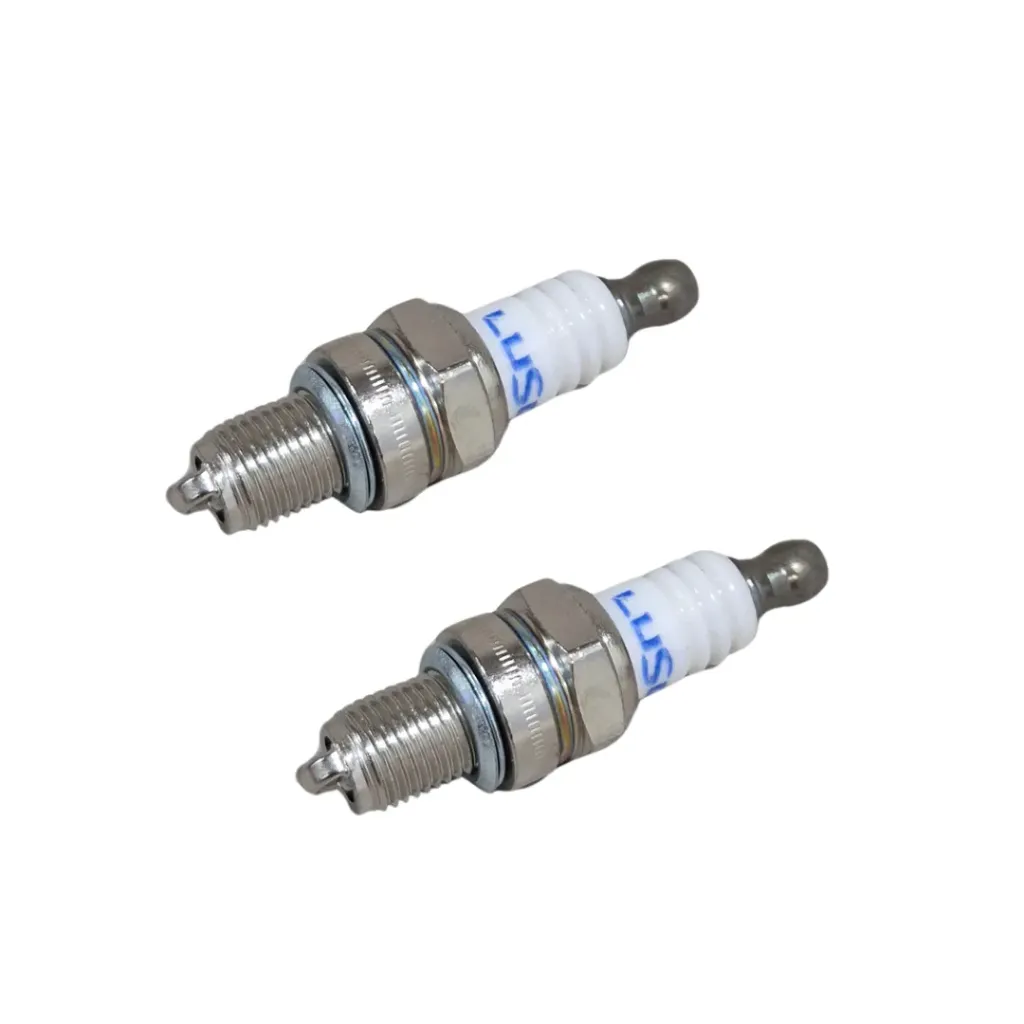 2 Pcs Heavy Duty Spark Plug for 7HP Power Weeder – Compatible with 168F/170F Engine Petrol Power Tiller GX160 GX200