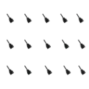 10 Pcs Heavy Duty Oil Gauge for 168F/170F Engine Power Weeder/Tiller