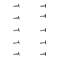Heavy Duty Valve Tappet Set for 7HP 170F Petrol Power Weeder Engine – Compatible with 168F GX160 GX200 (Pack of 10)