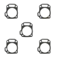 5 Pcs 170F Engine Cylinder Cover Gasket for 7 HP / 9HP Petrol Power Tiller