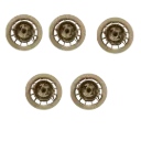 Starter Reel 5 Pieces for 7HP Power Weeder 170F Engine – Recoil Starter Pulley Set for Petrol Power Tiller & Cultivator