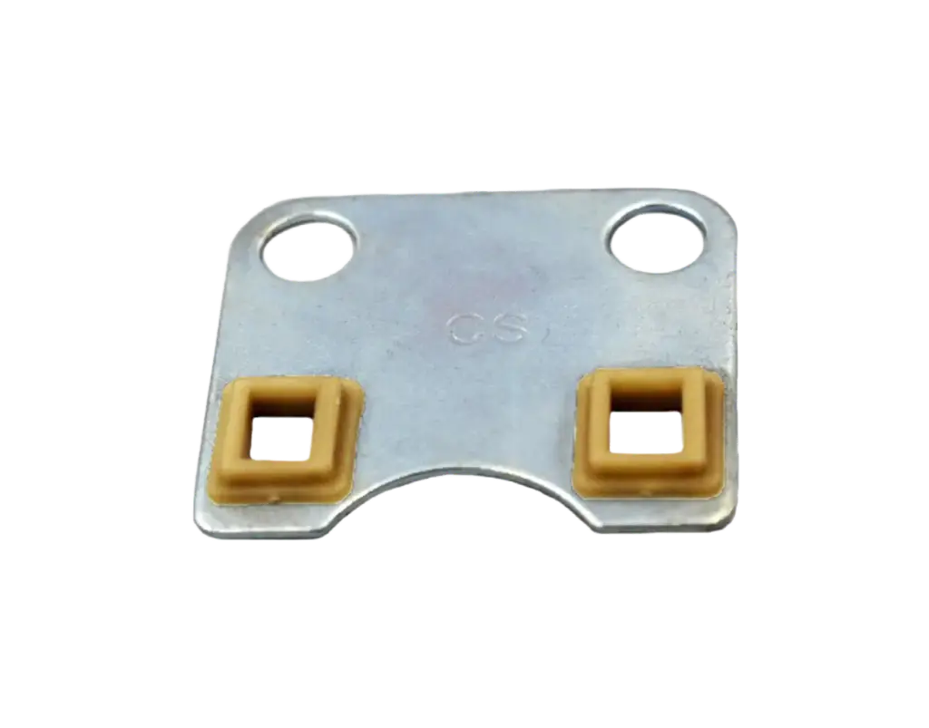 valve push rod guide plate
