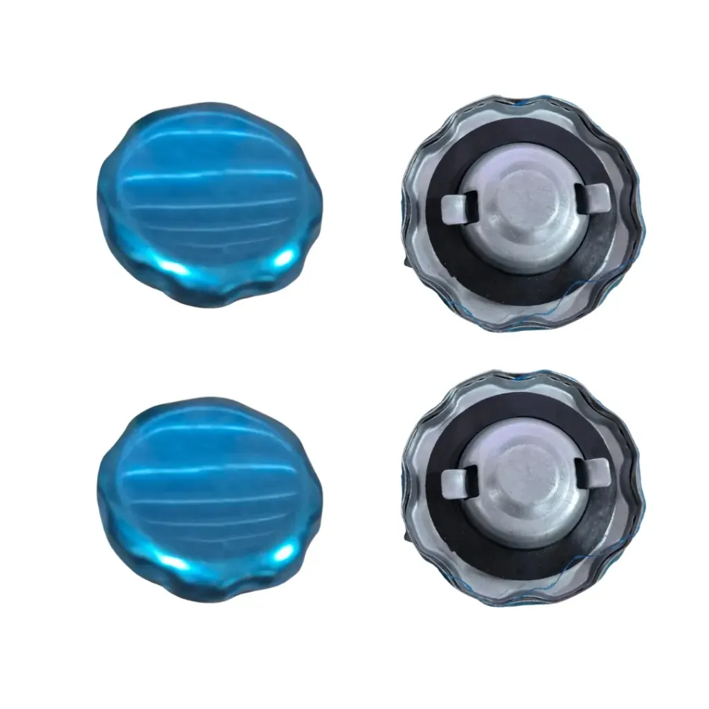 Heavy Duty Fuel Tank Steel Cap (4 Pcs) for 168F/170F Engine – 7HP Petrol Power Weeder Power Tiller Replacement Spare Part