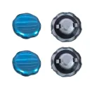 Heavy Duty Fuel Tank Steel Cap (4 Pcs) for 168F/170F Engine – 7HP Petrol Power Weeder Power Tiller Replacement Spare Part