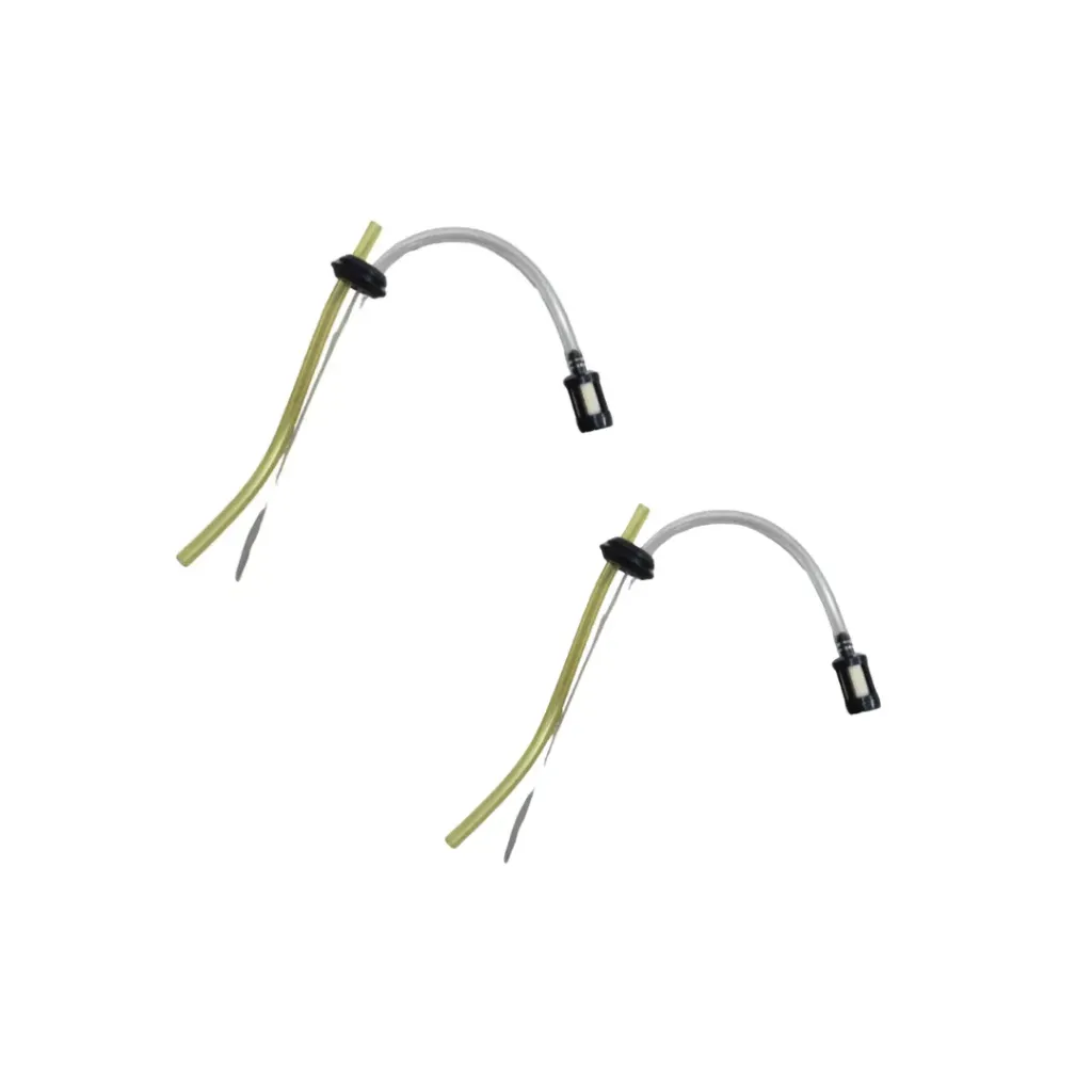 GX35 Fuel Pipe With Filter Brush Cutter Engine Fuel Supply Hose (Pack of 2)